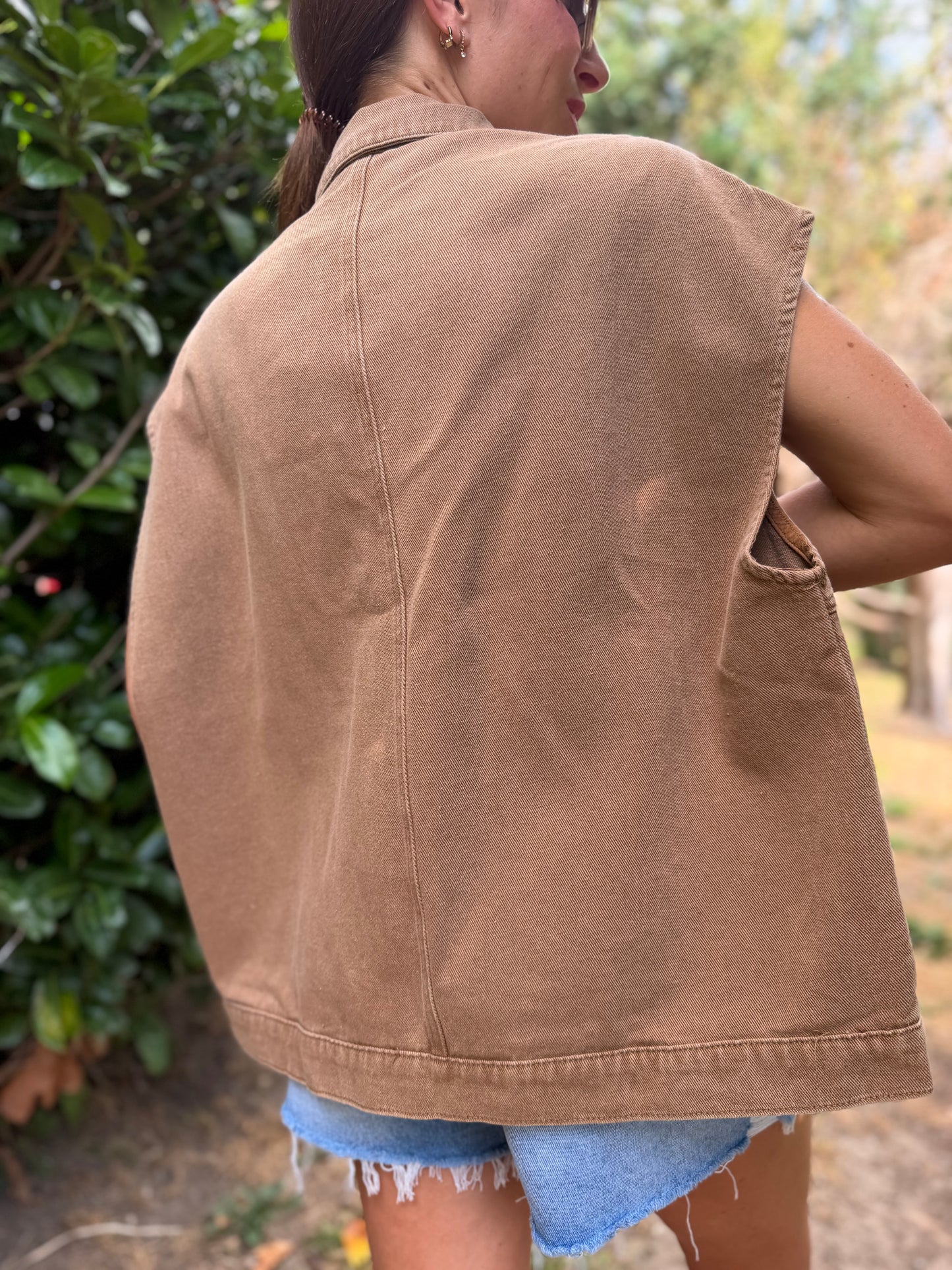 Veste Boléro Café