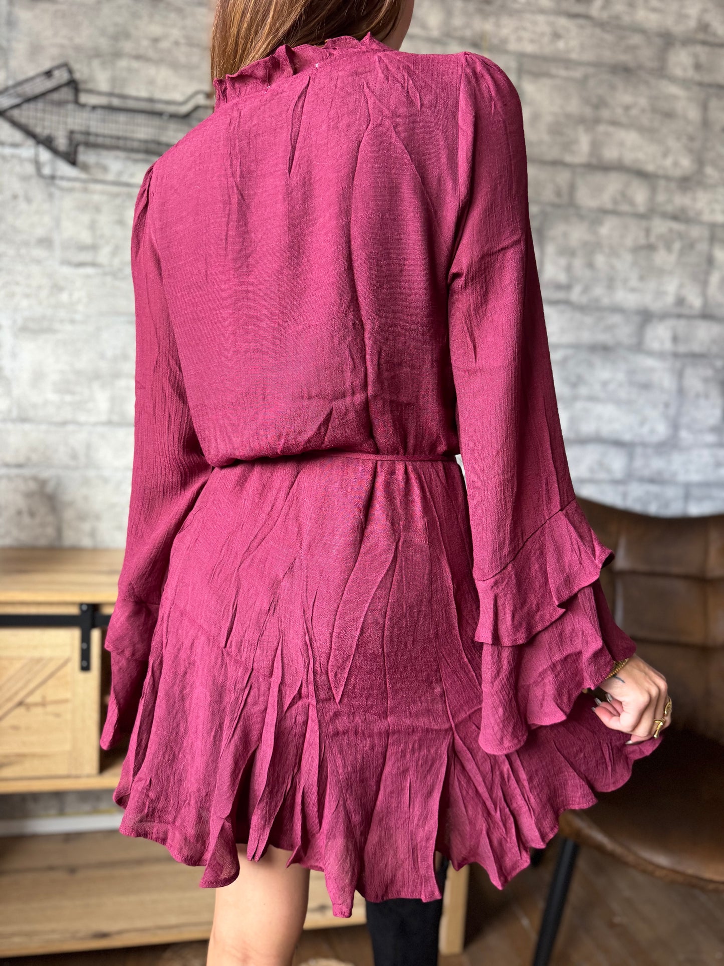 Robe Emy Bordeaux