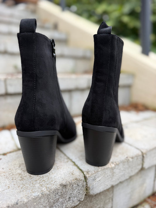 Boots Anne Noir