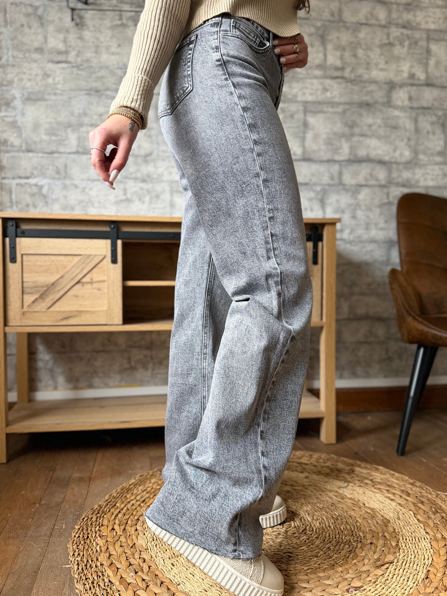 Jean's Extra Long Gris