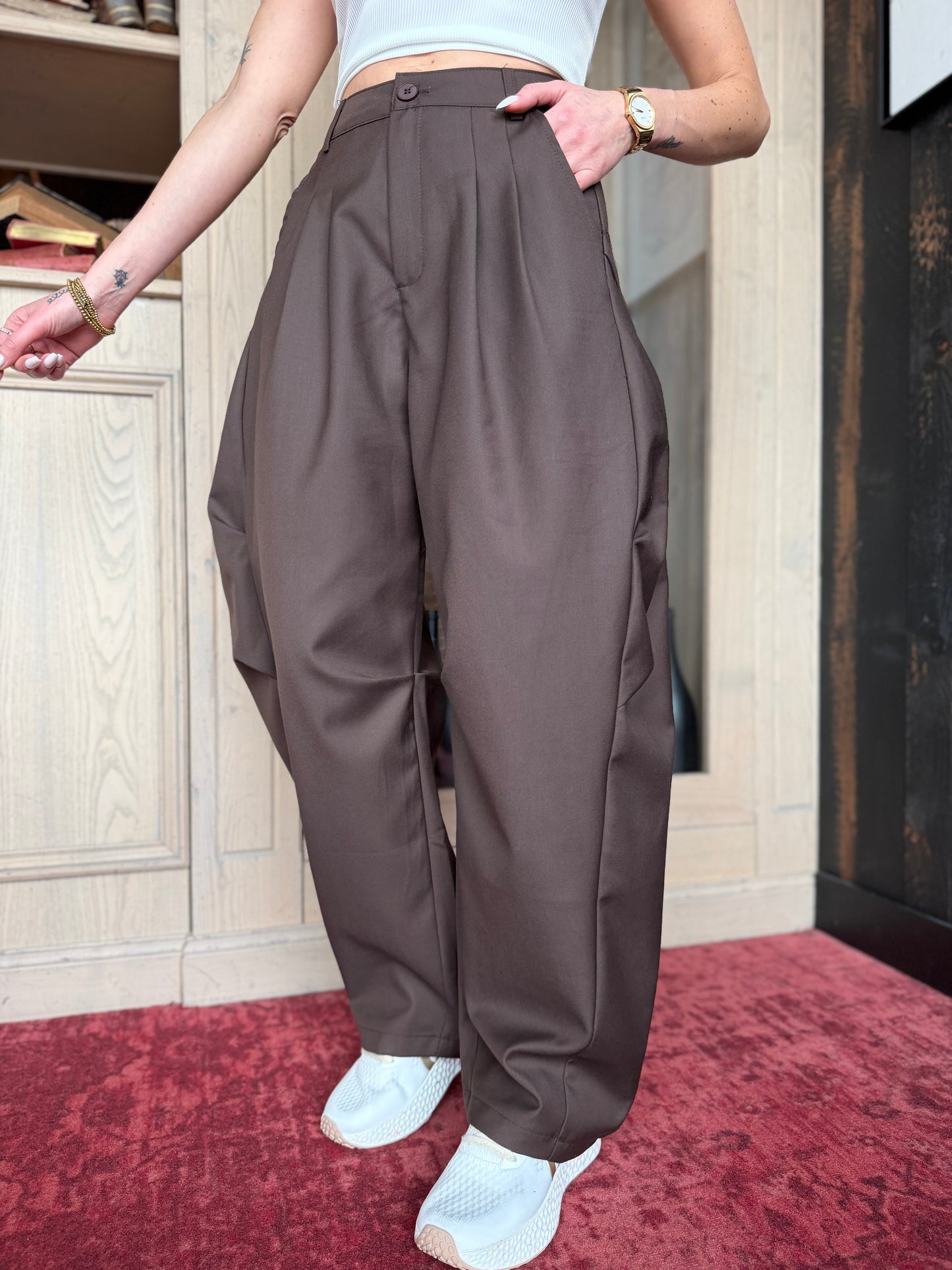 Pantalon M. Chocolat