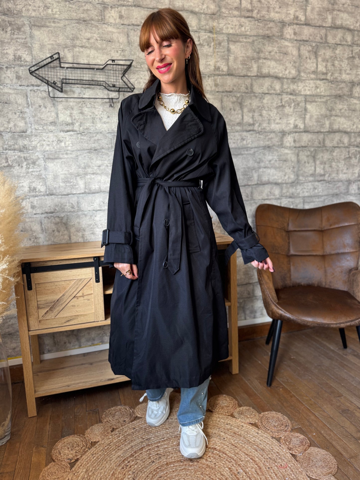 Trench Willy Noir