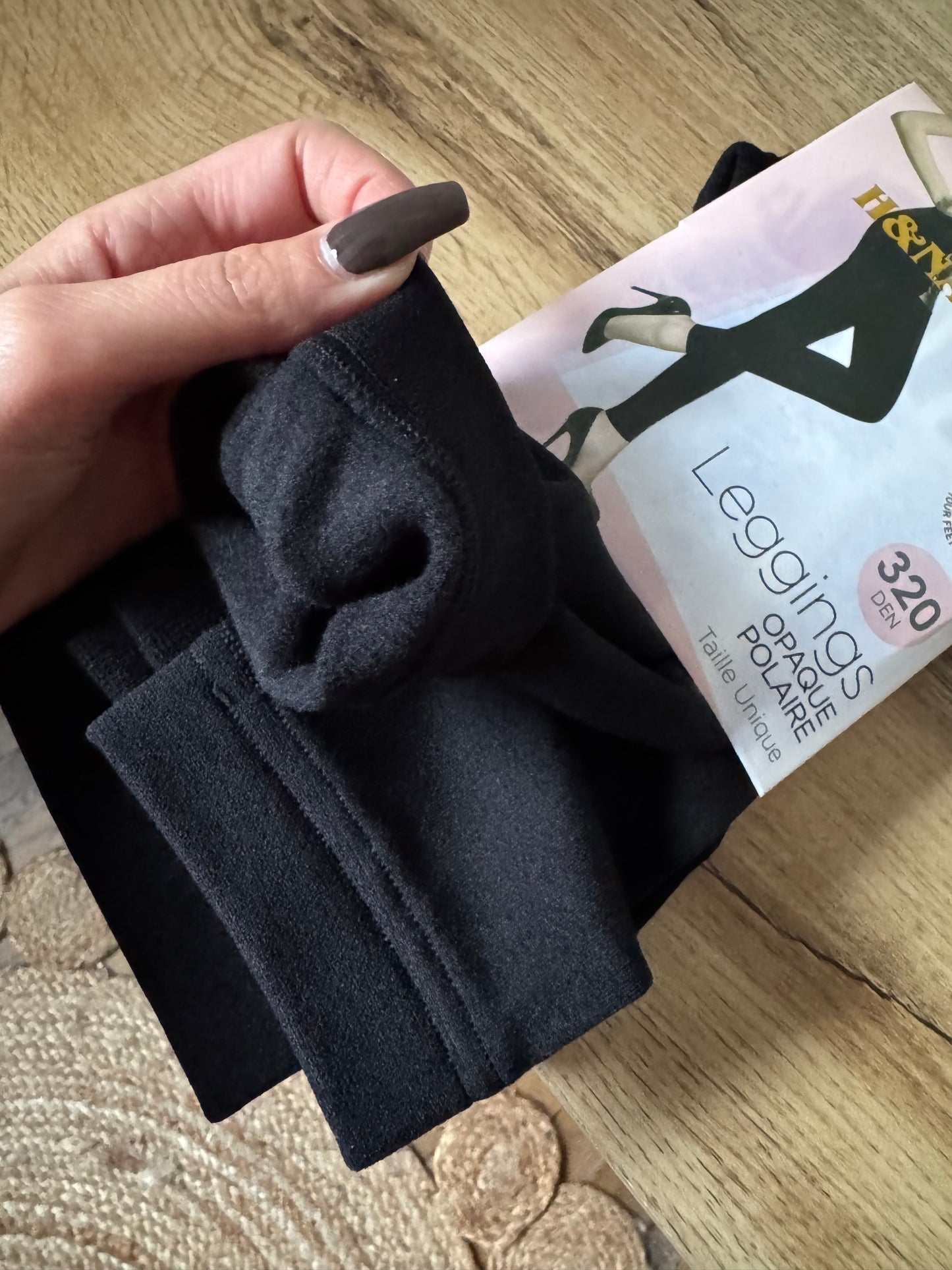 Legging Molletonné Noir