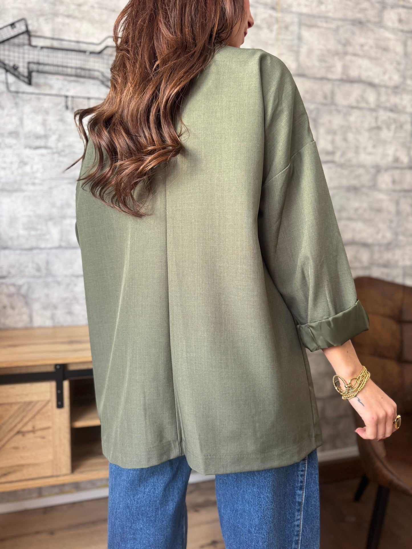 Veste Oversize Kaki