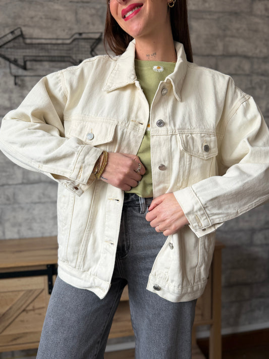 Veste Jean’s Écru