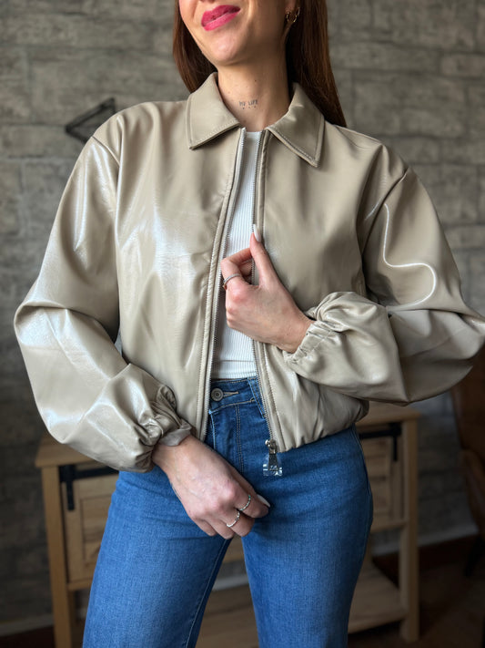 Veste Zazou Taupe