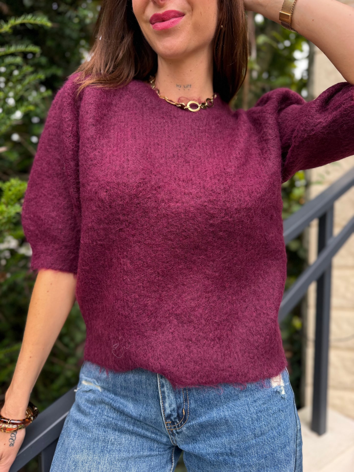 Pull Mathis Bordeaux