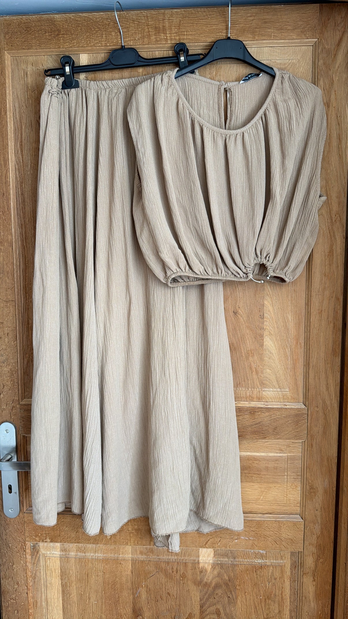 Ensemble Tom Boucle Sable