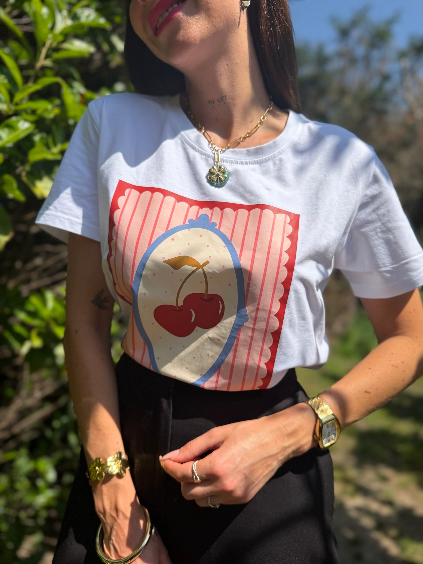 T-shirt Cerise