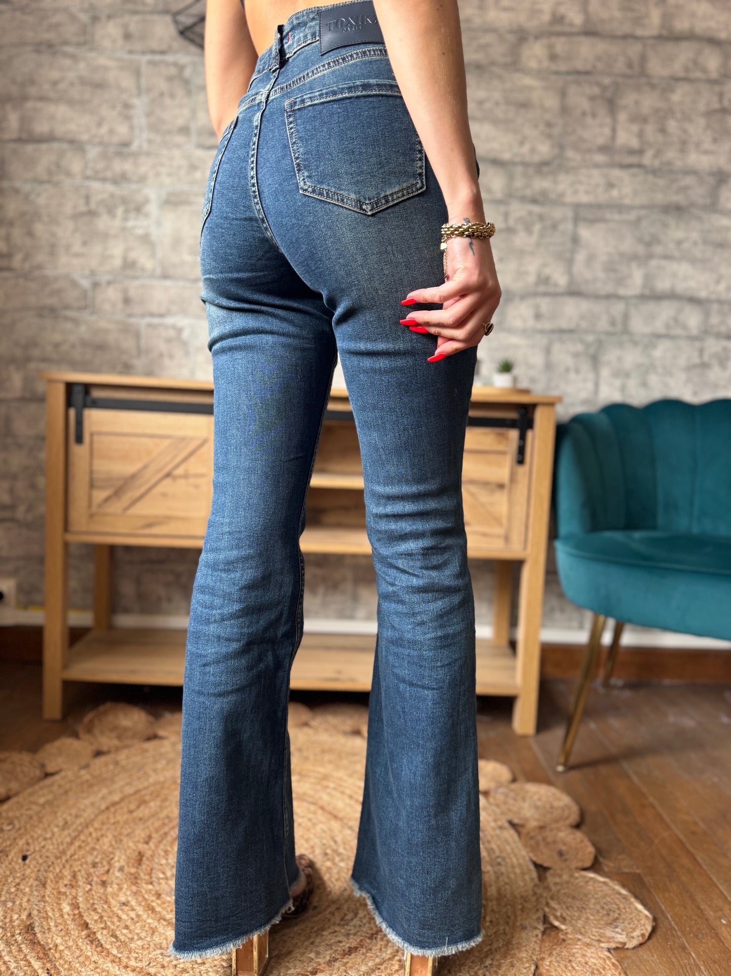 Jean's Bootcut Frange