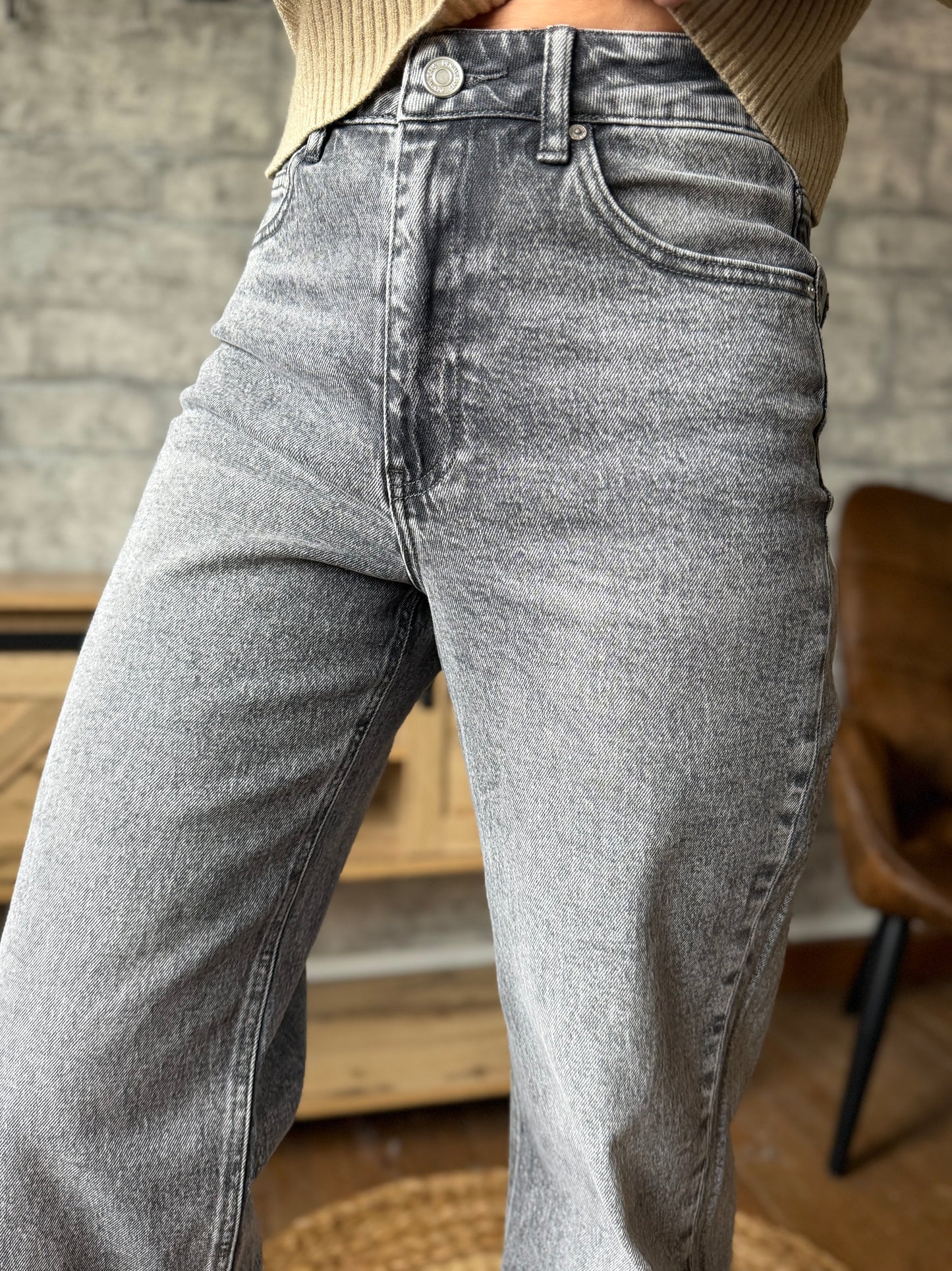 Jean's Extra Long Gris