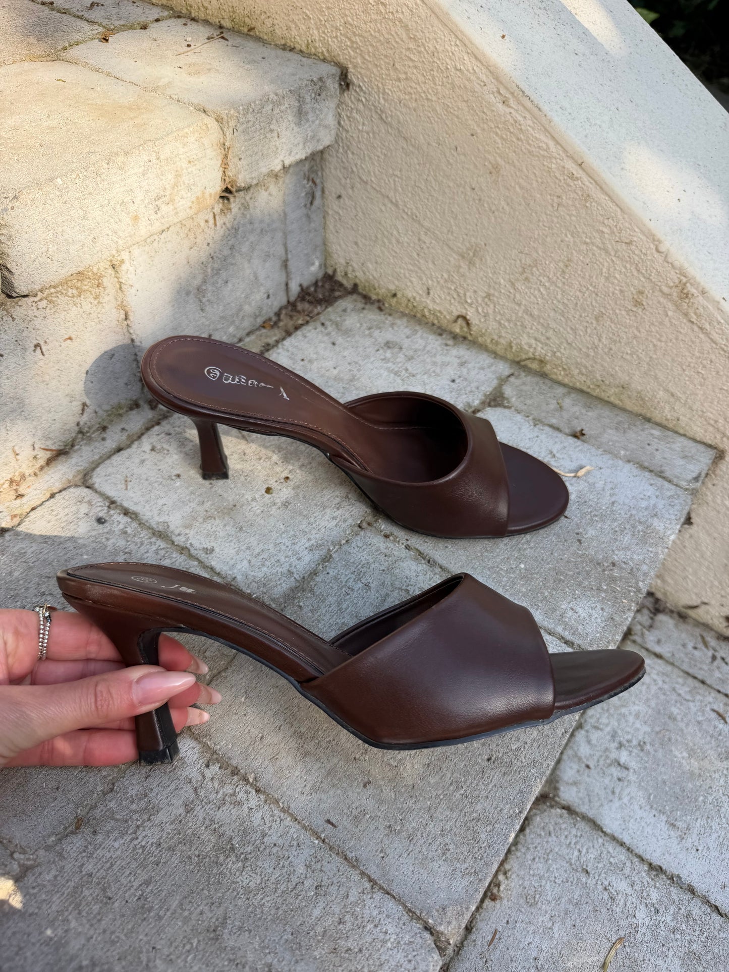 Mules Nani Chocolat