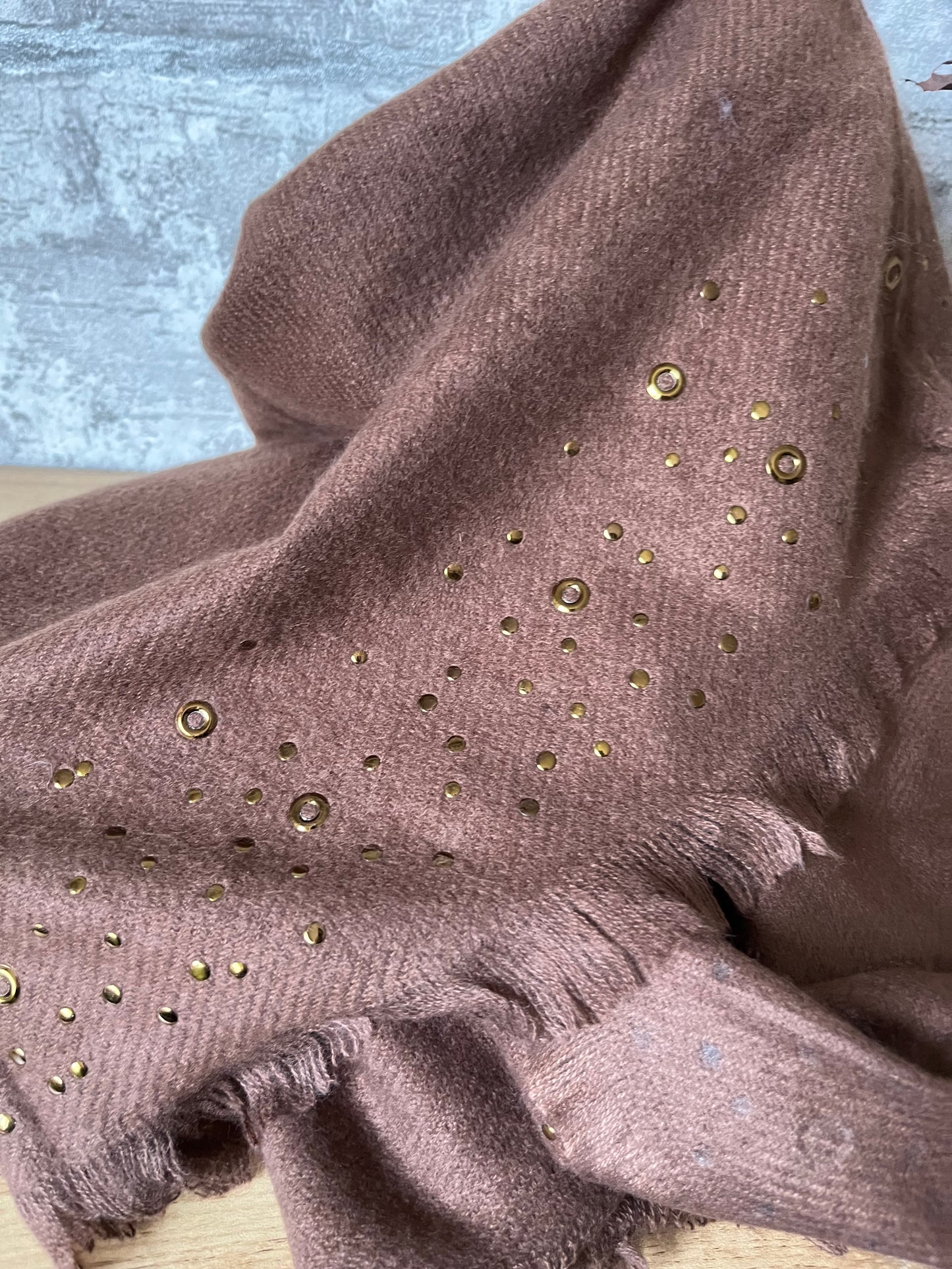 Écharpe Shine Chocolat