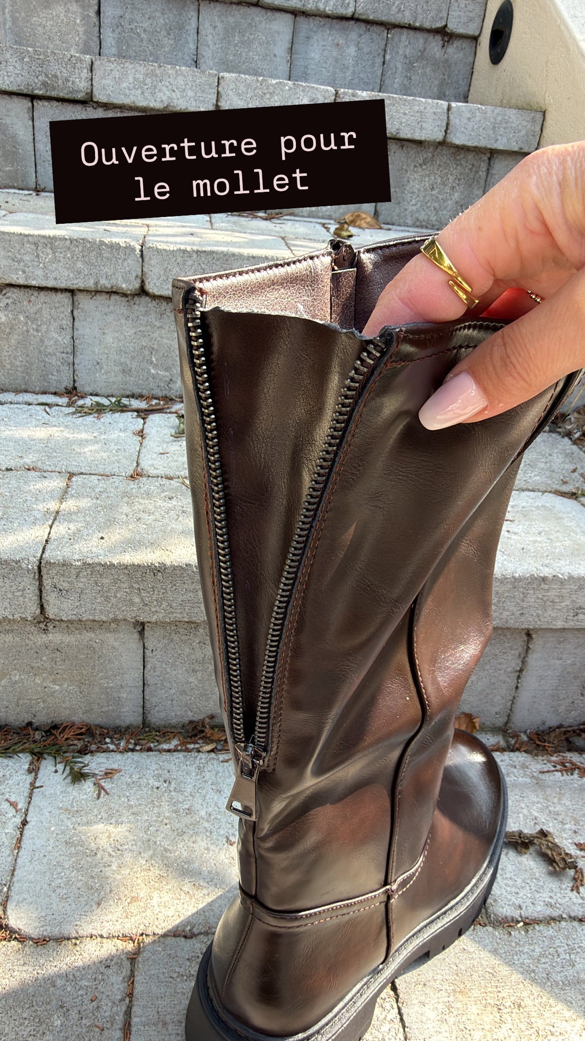 Botte Garance Chocolat