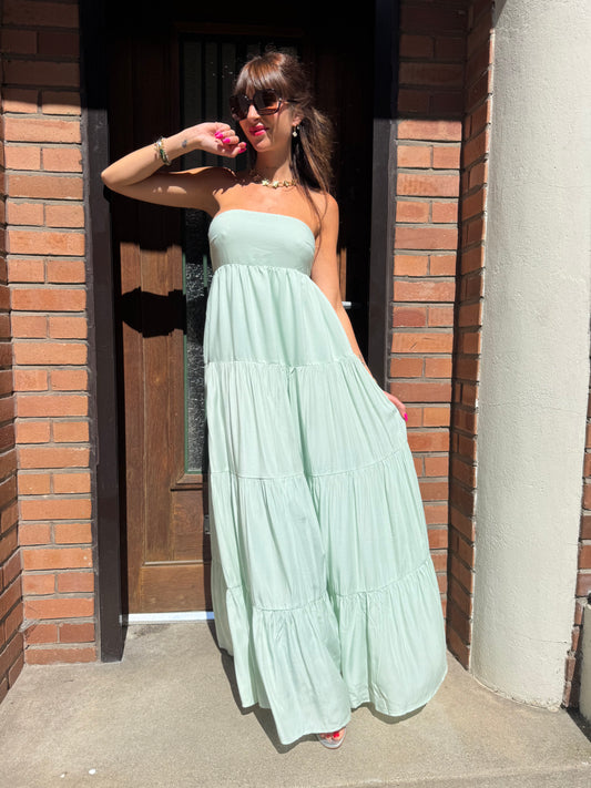 Robe Téa Vert D’Eau