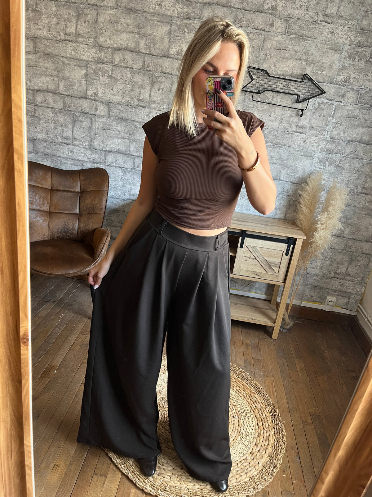 Pantalon Palazzo Chocolat