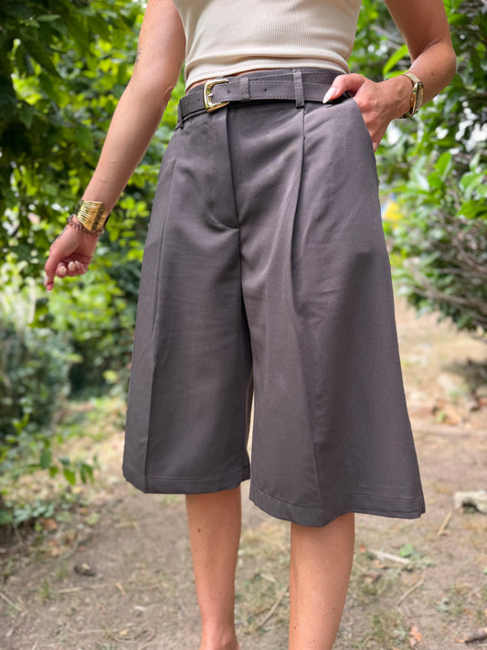 Short Pince Chocolat