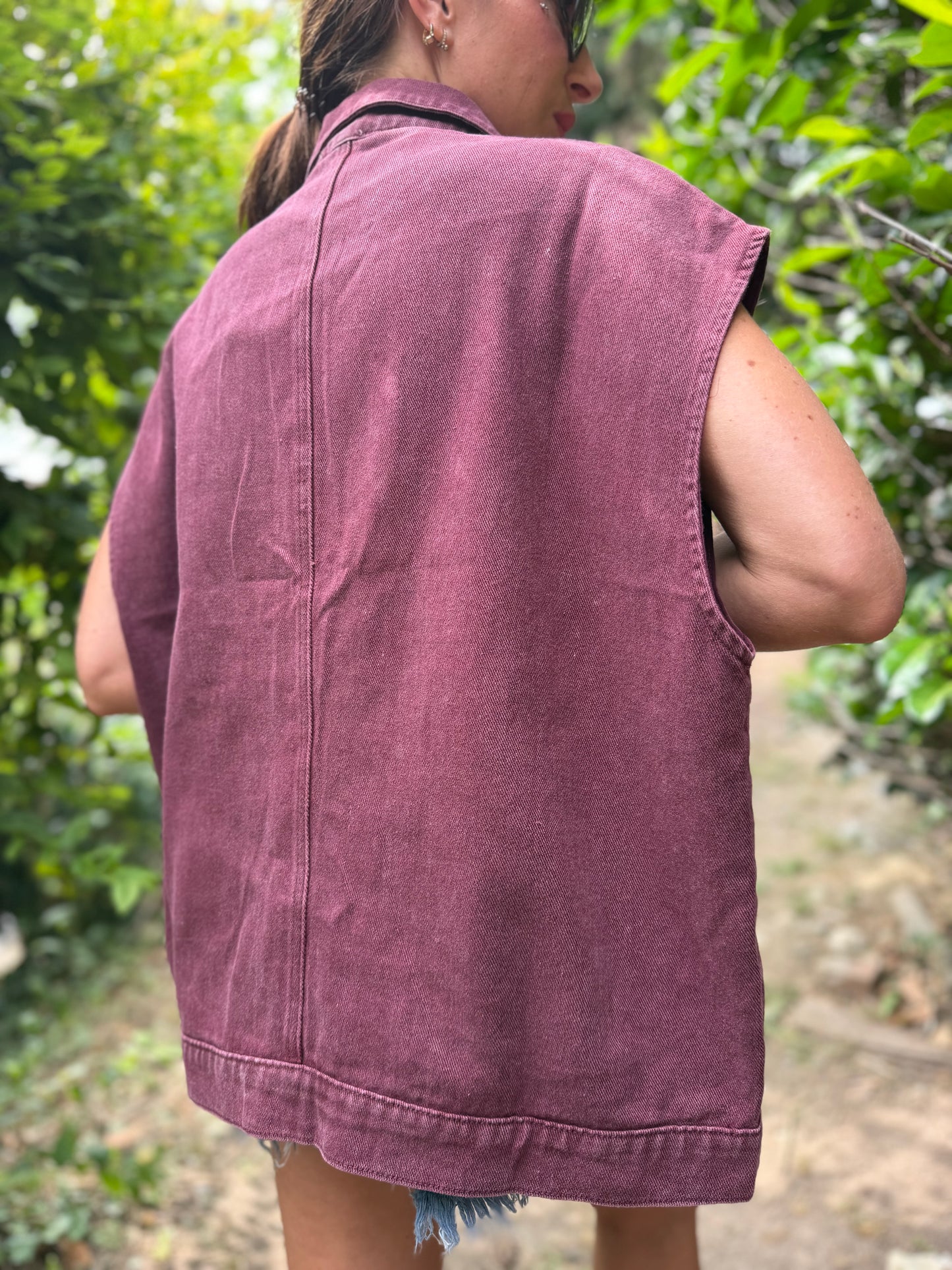 Veste Boléro Bordeaux