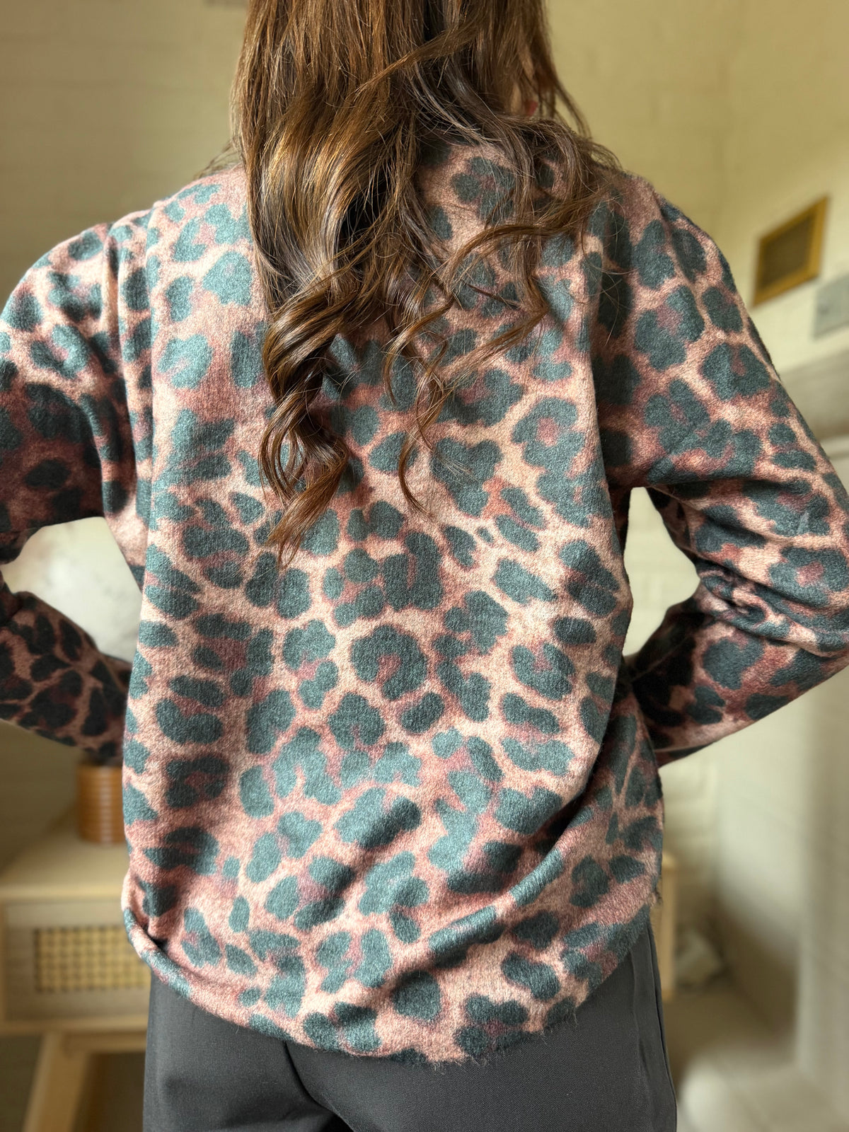 Pull Léopard Choco
