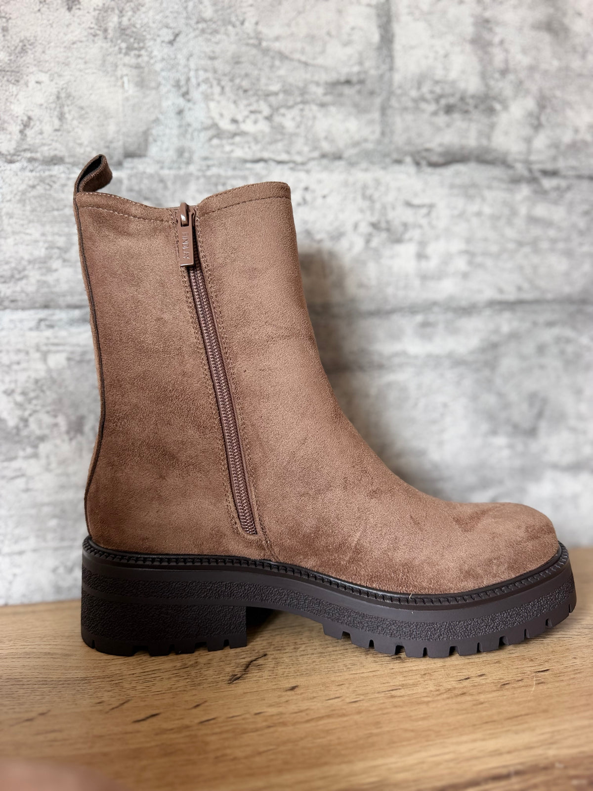 Boots Tina Sable Léopard