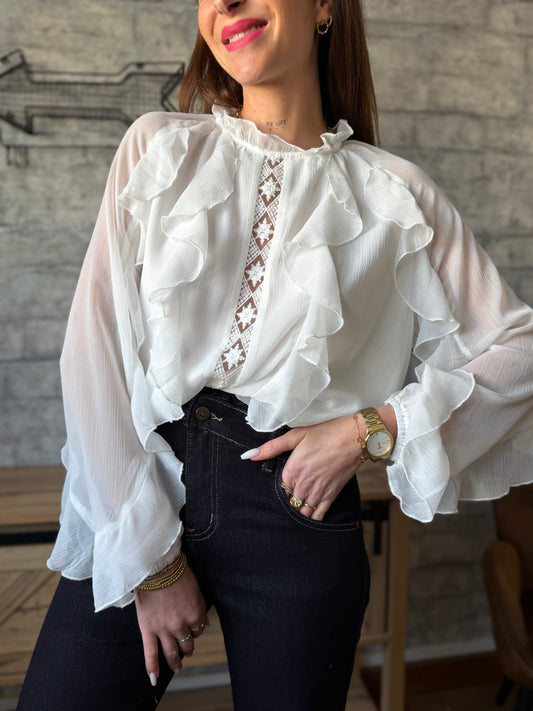 Blouse Cynthia Blanc