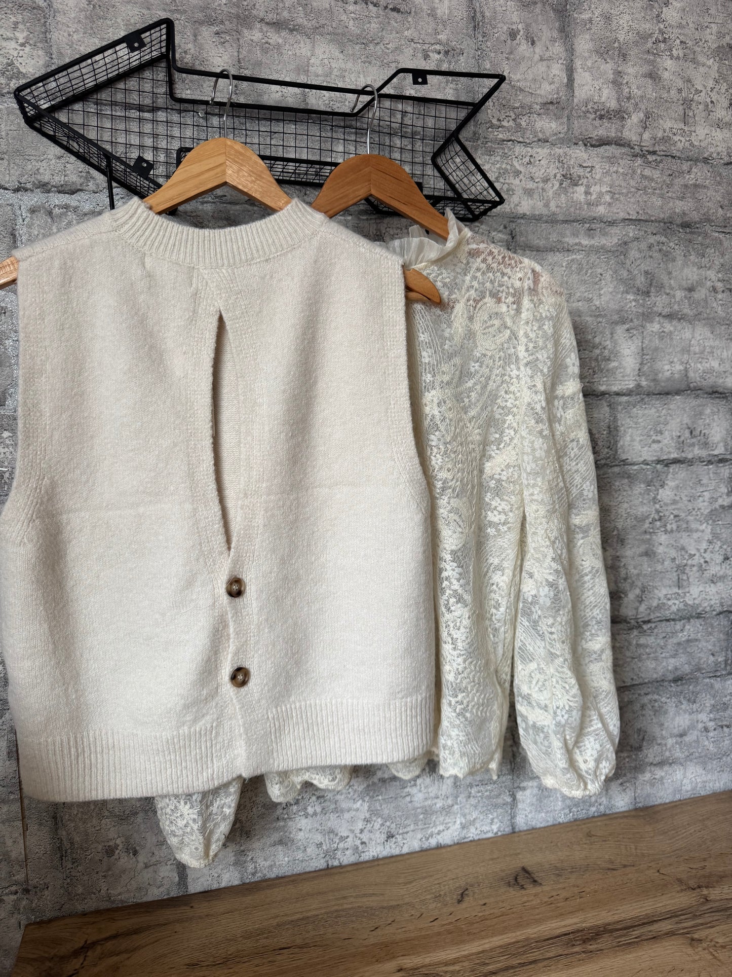 Pull Mario Ecru (2 en 1)