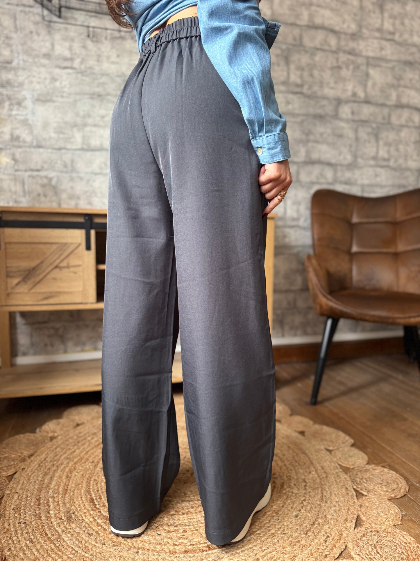 Pantalon Albert Gris