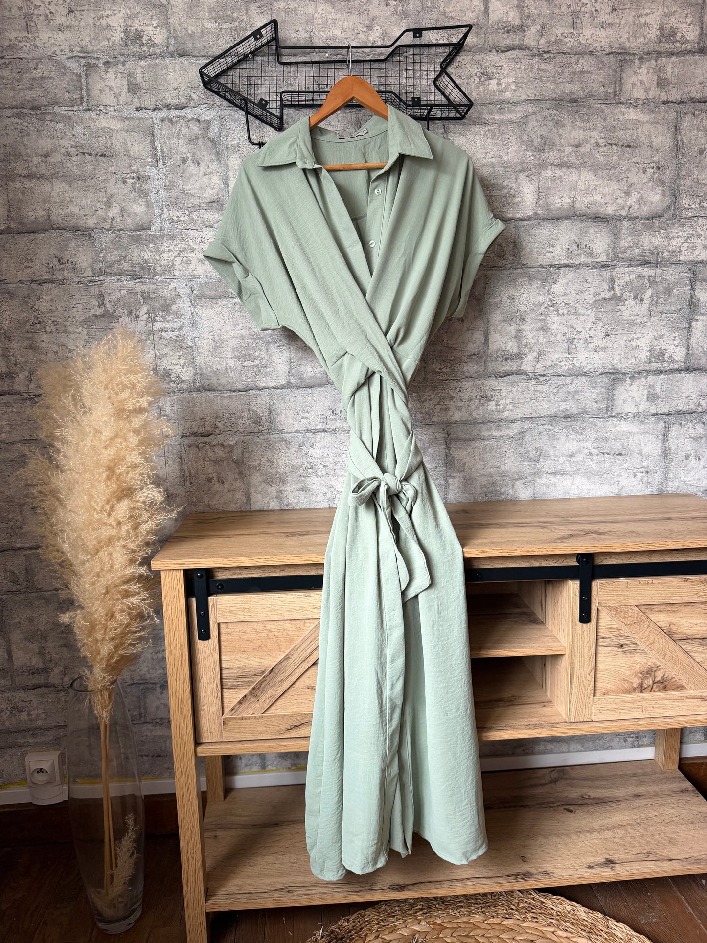 Robe Louise Vert d’eau