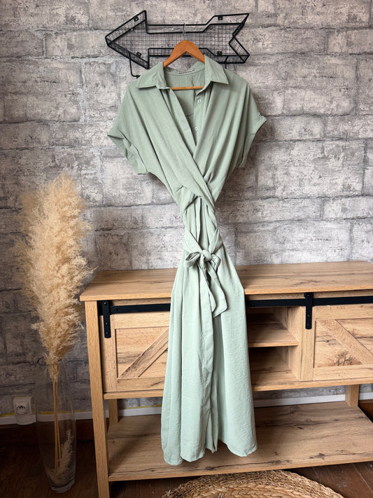 Robe Louise Vert d’eau
