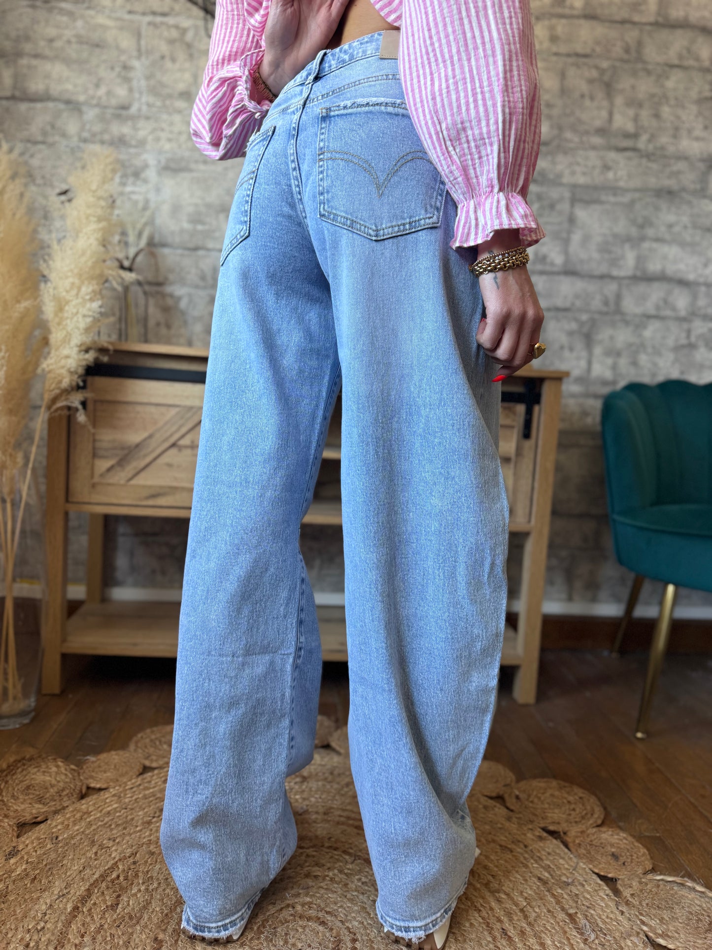 Jean's New Barrel Stone (taille 36 et 38)