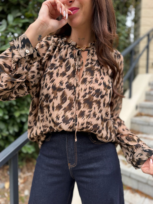 Blouse Léopard