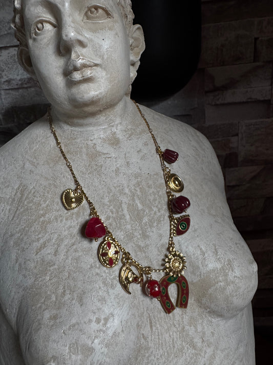 Collier Breloque Western
