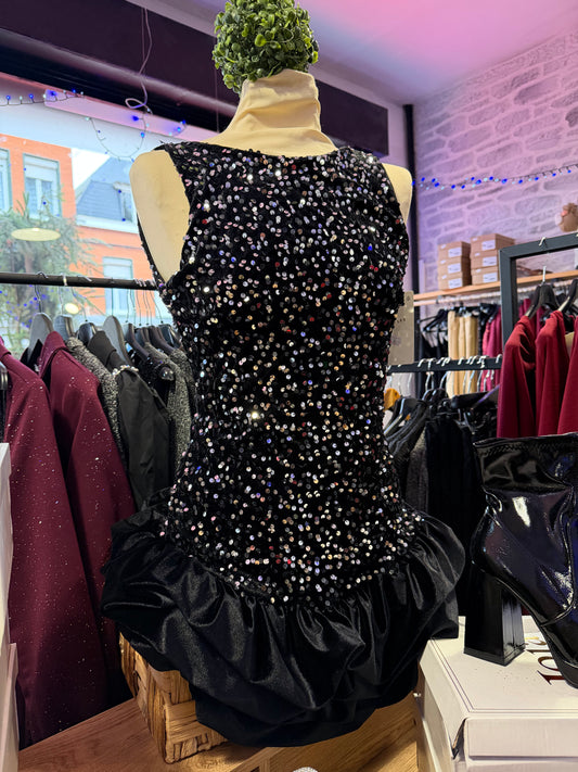 Robe short Jana Noir