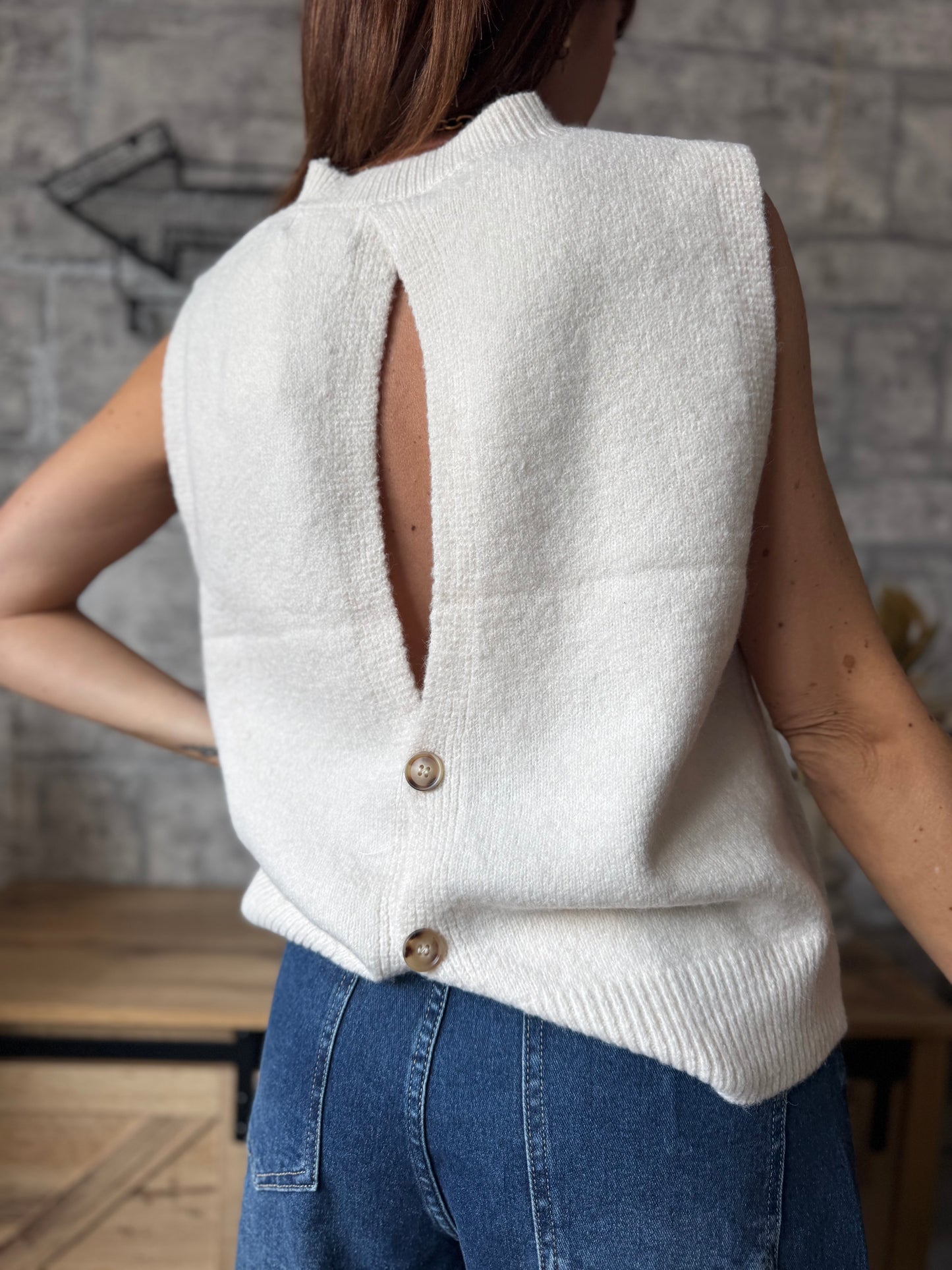 Pull Mario Ecru (2 en 1)