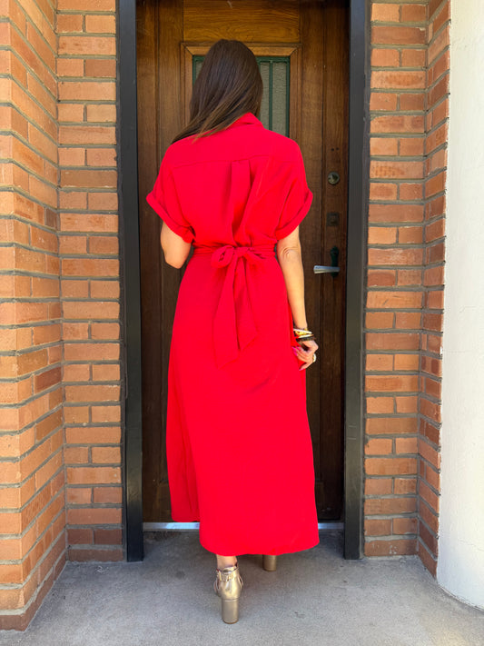 Robe Louise Rouge