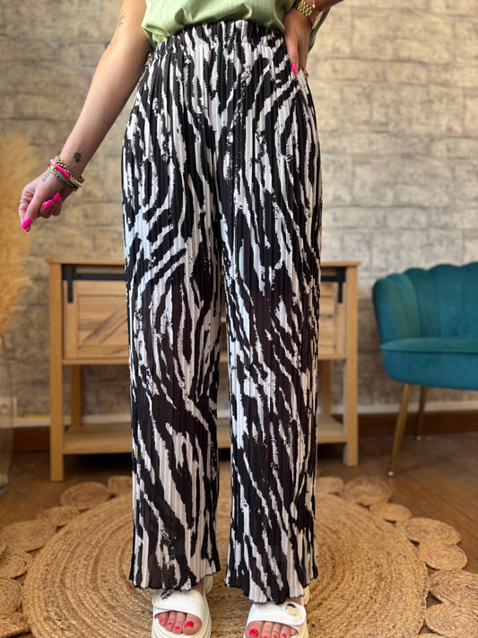 Pantalon Noir et Blanc