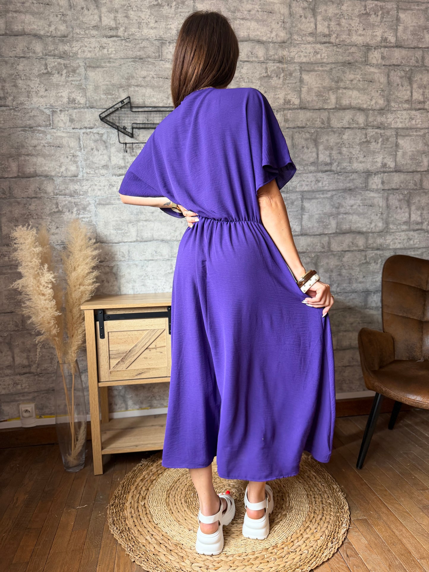 Robe Longue Coline Violet