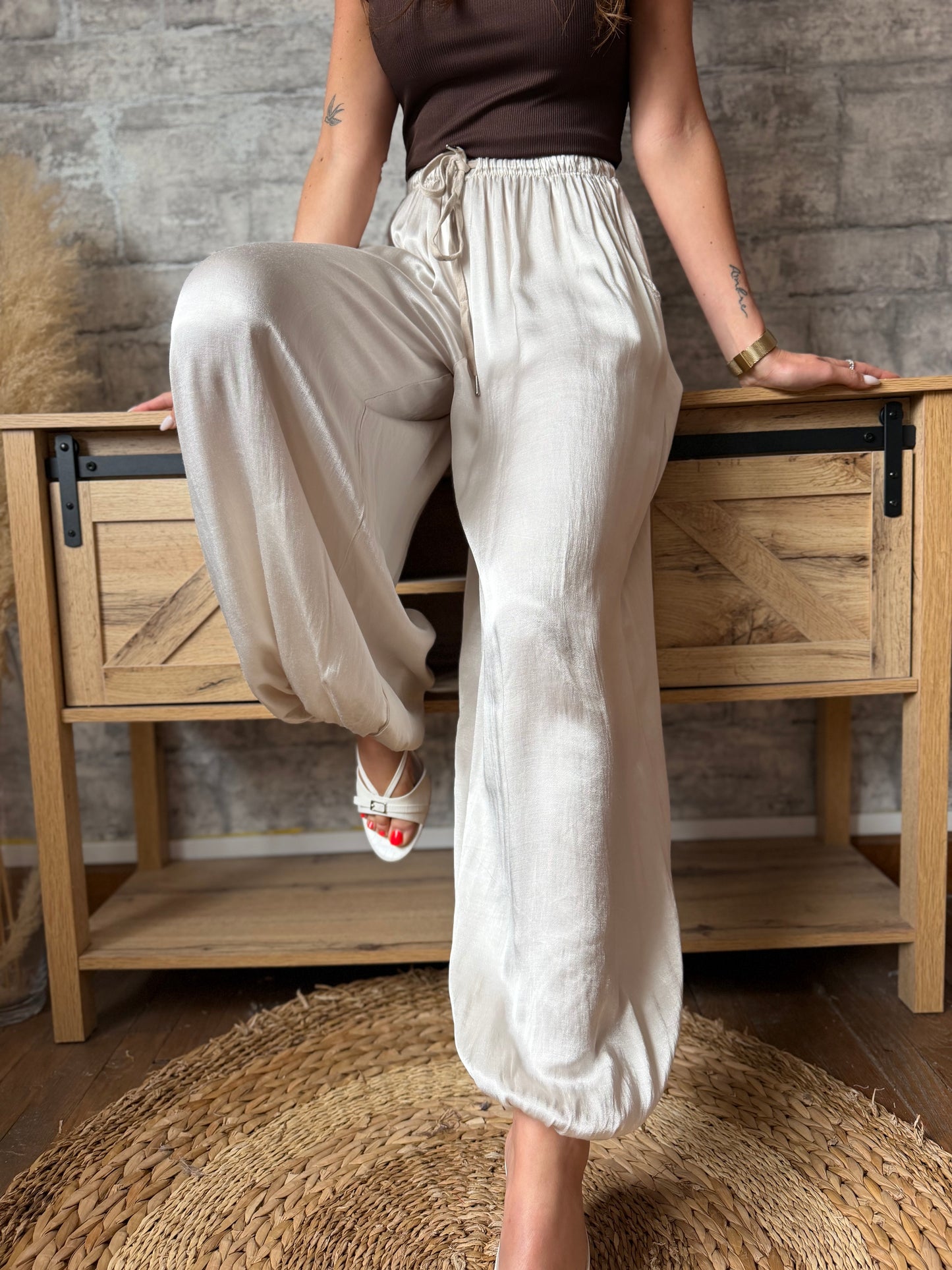 Pantalon Jasmine Beige