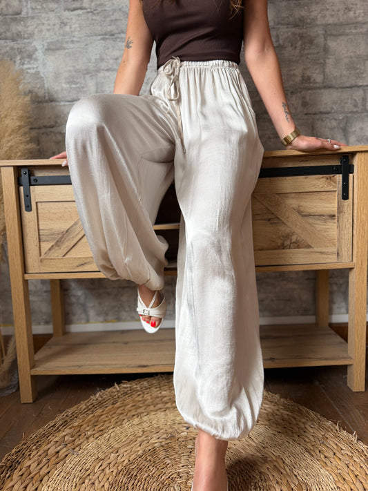 Pantalon Aladdin Beige