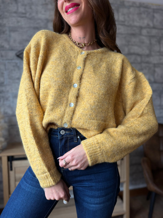 Gilet Elliot Jaune Ocre