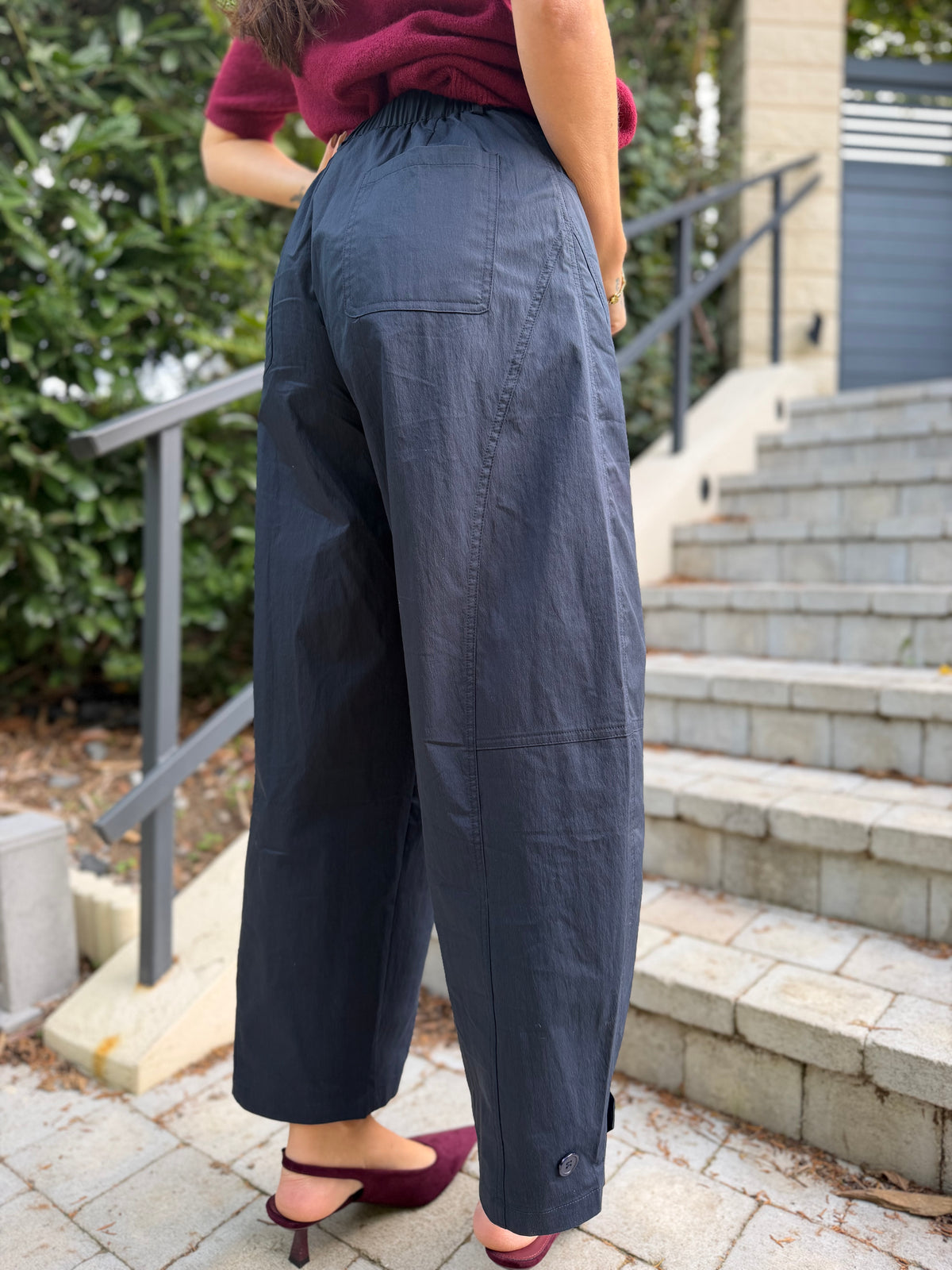 Pantalon Ballon Bleu Marine