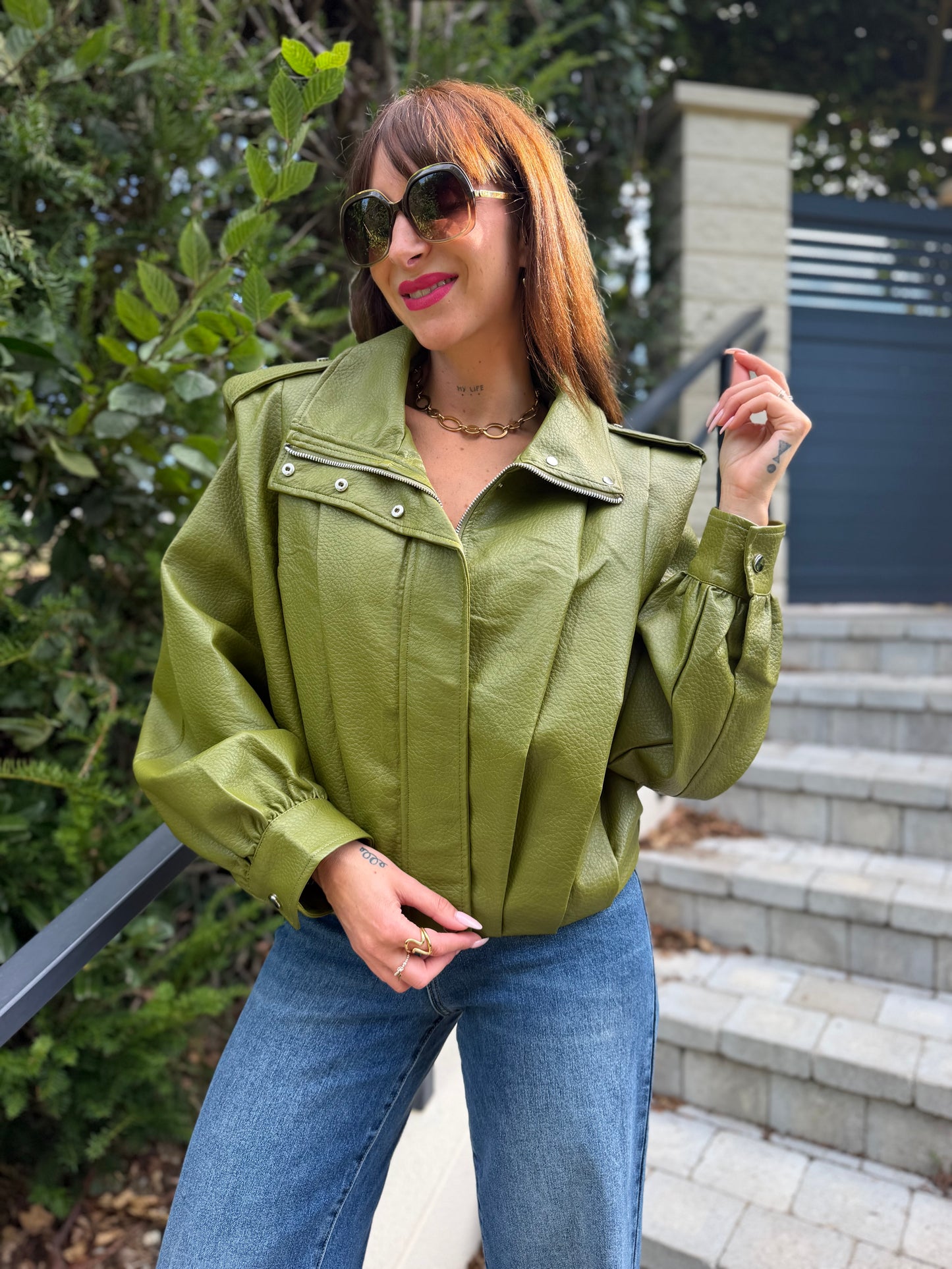 Veste Albane Vert Olive