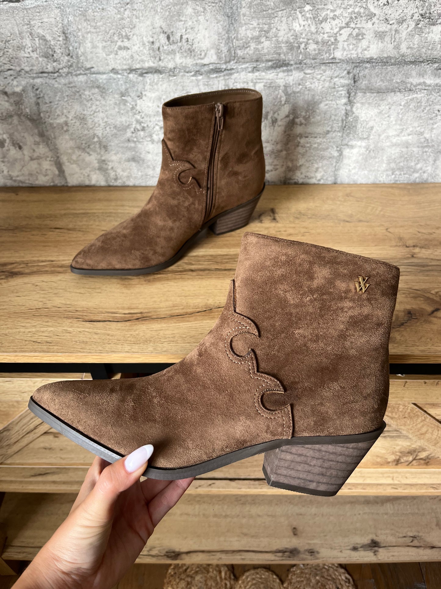 Boots Vanessa Wu MARISSA CAFE ( Taille 41 )