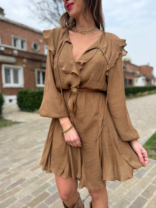 Robe Sybille Camel