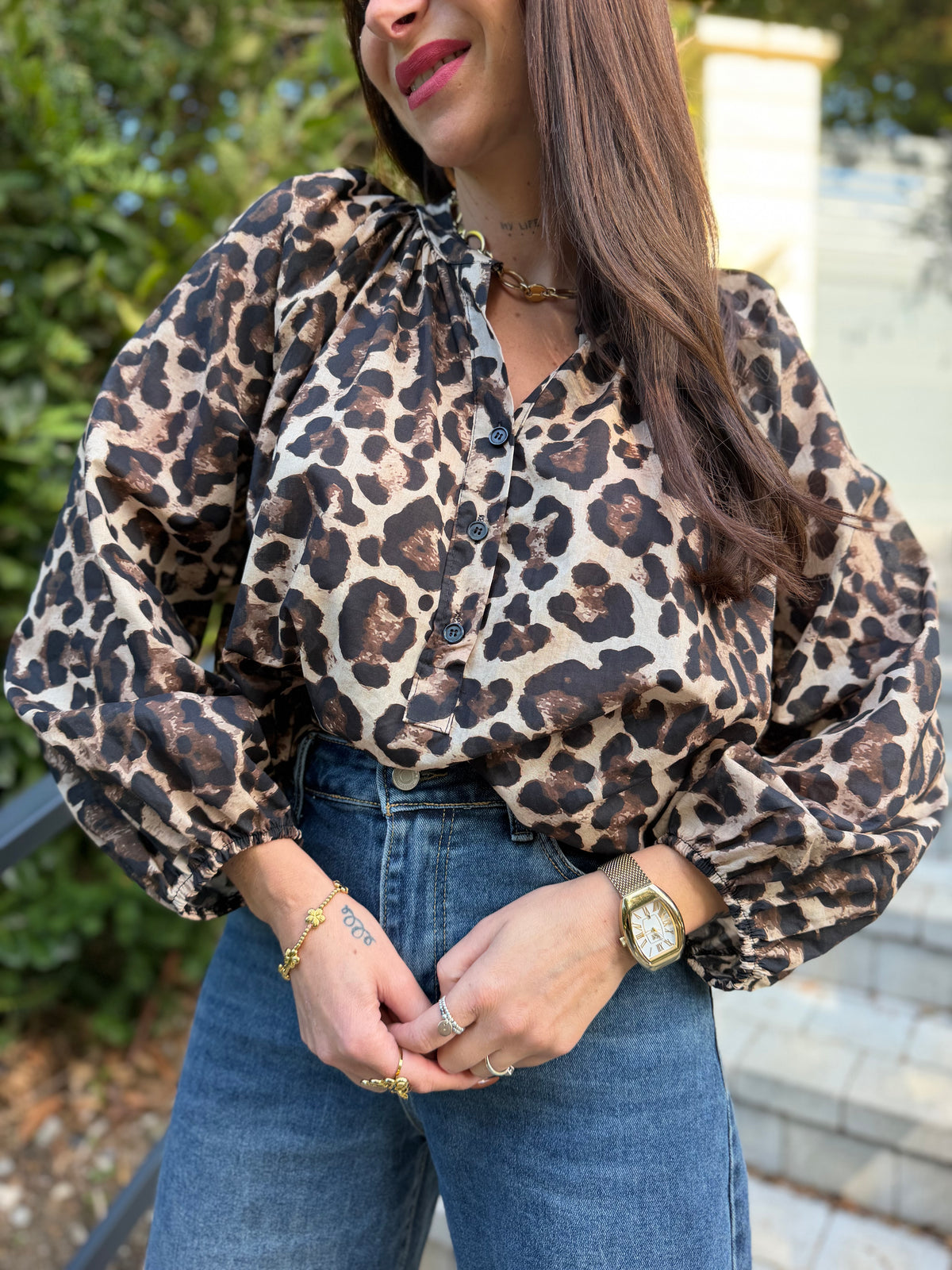 Blouse Léopard