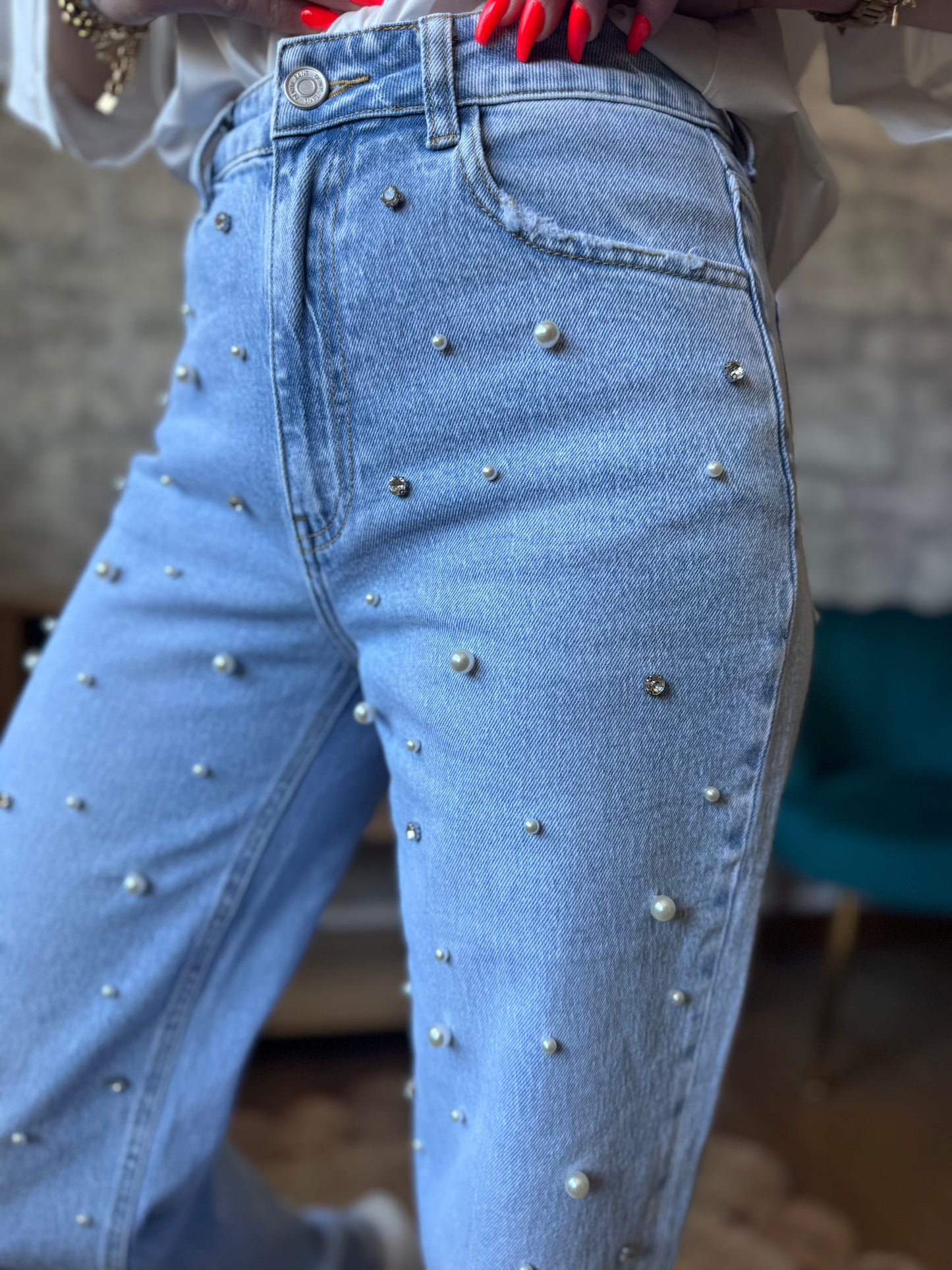 Jean's Clou Wide Leg Princesse