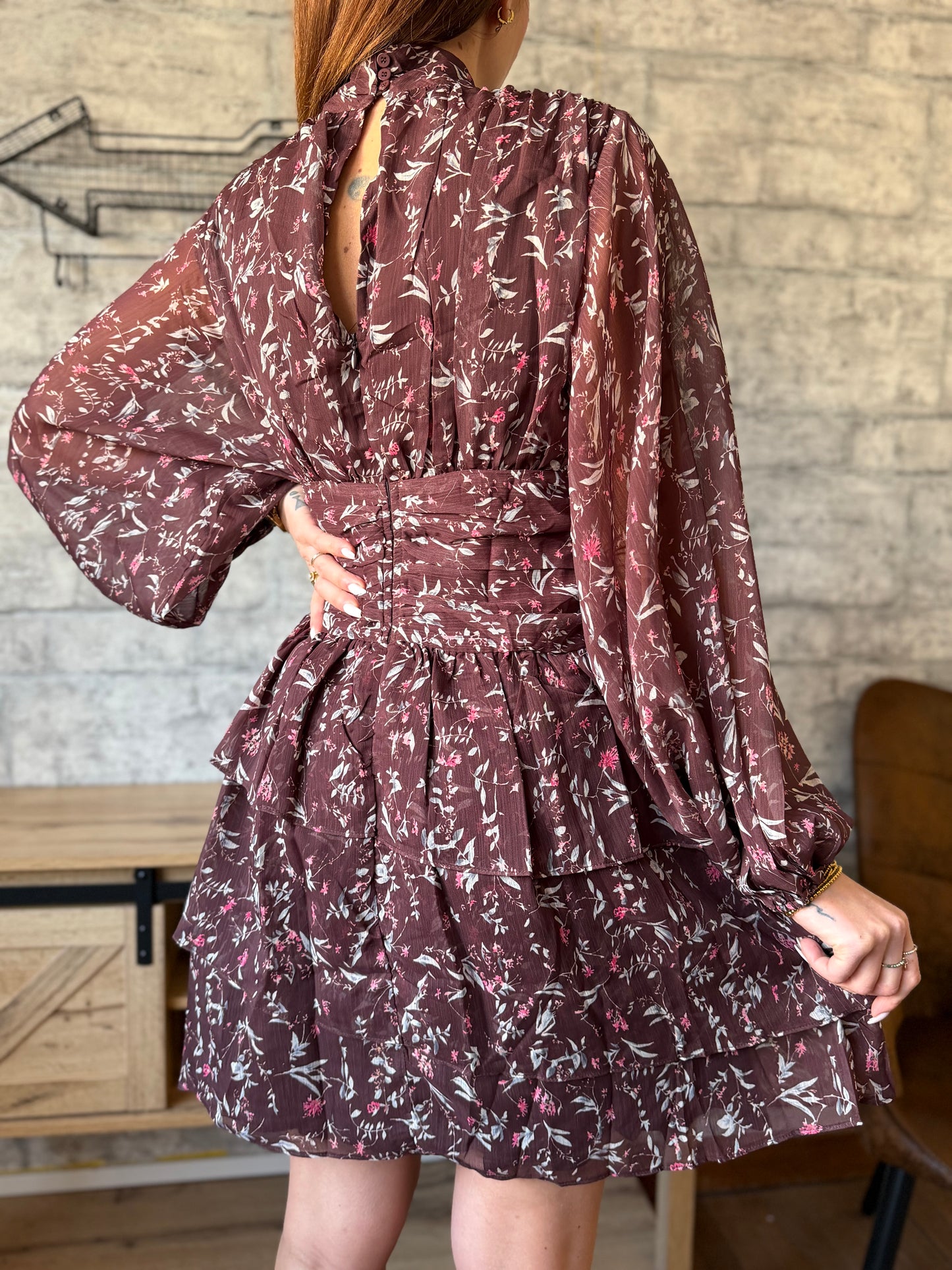 Robe Marlène Chocolat