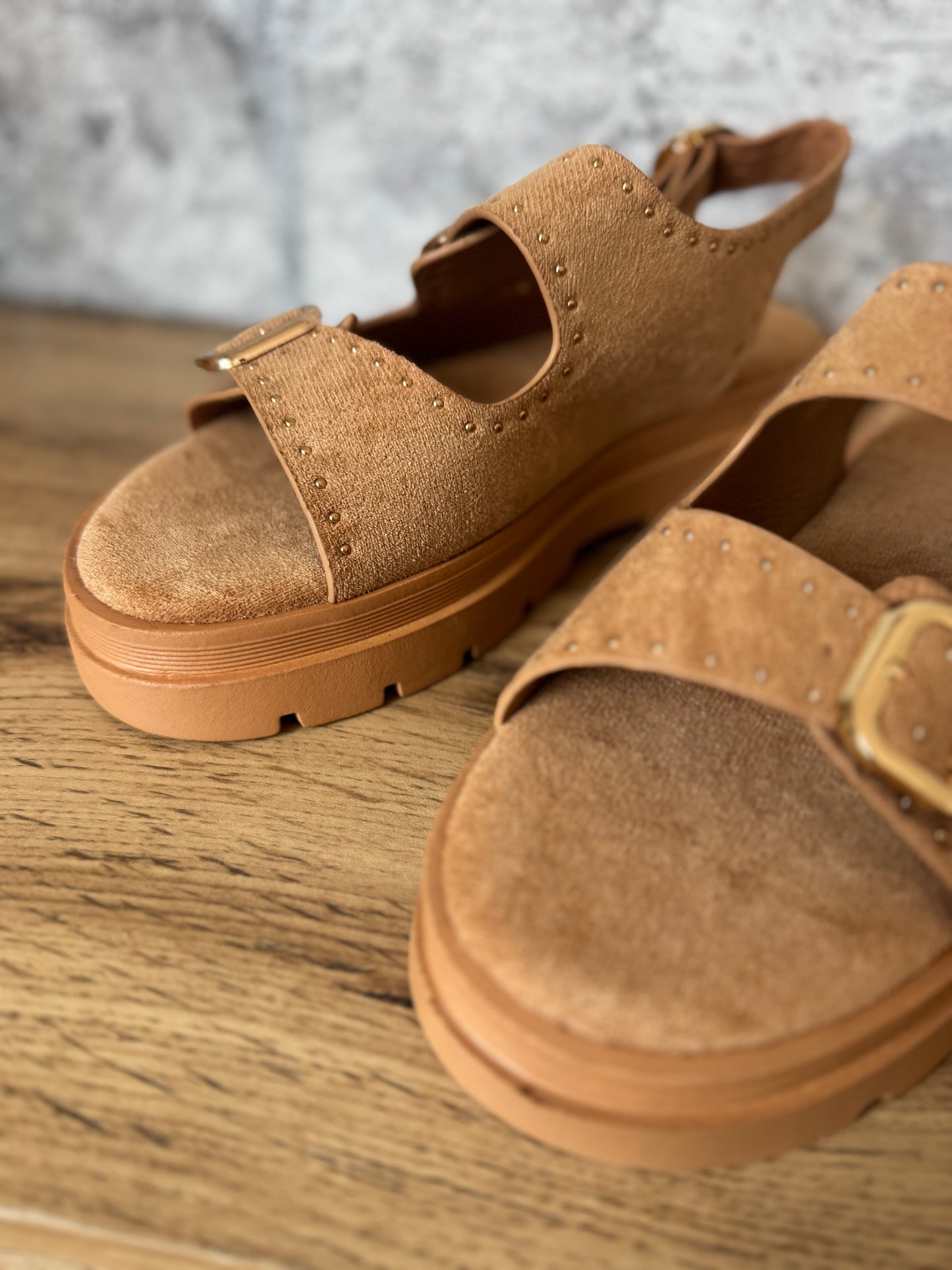 Sandale Jade Camel