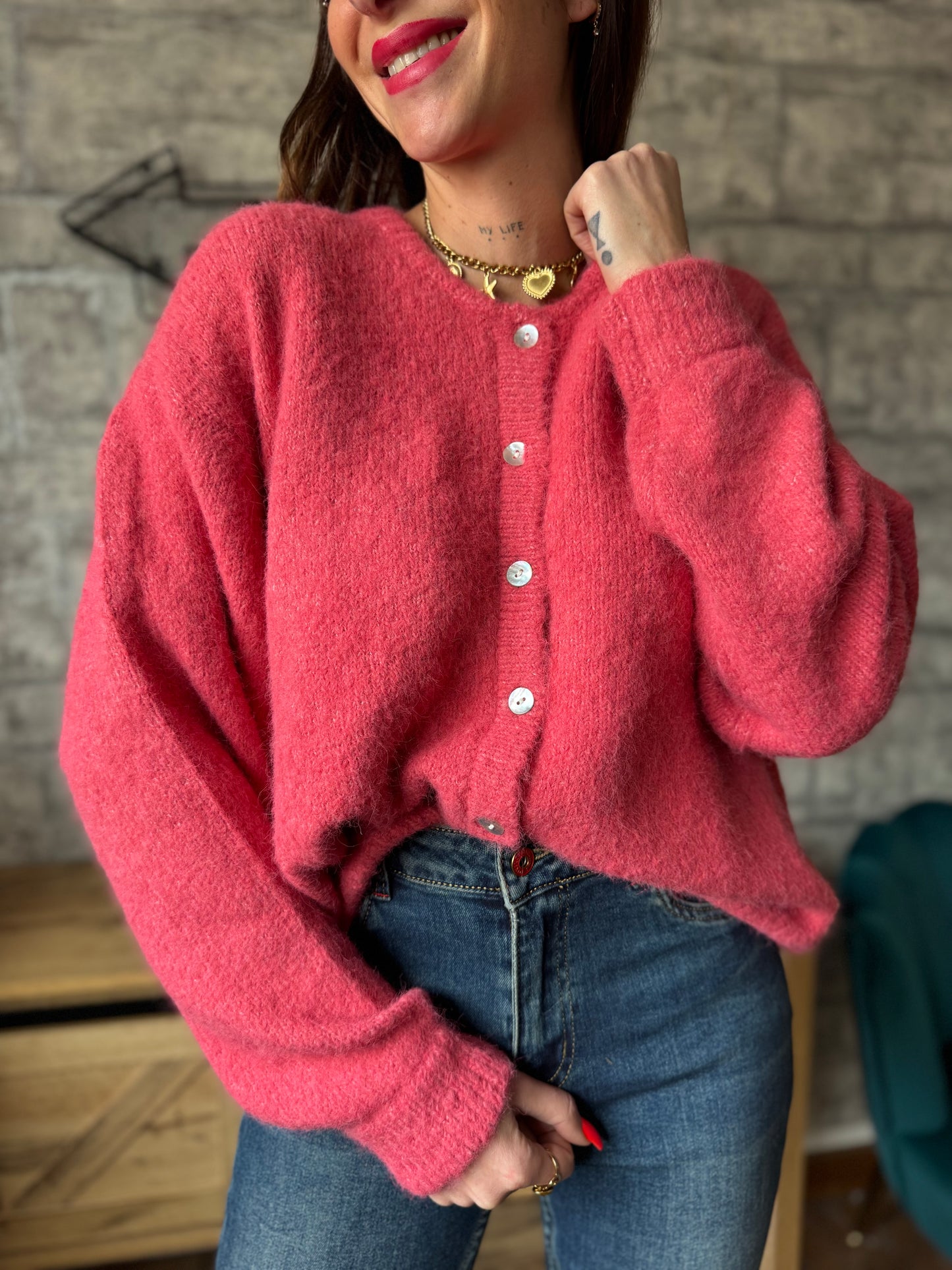 Gilet Elliot Rose