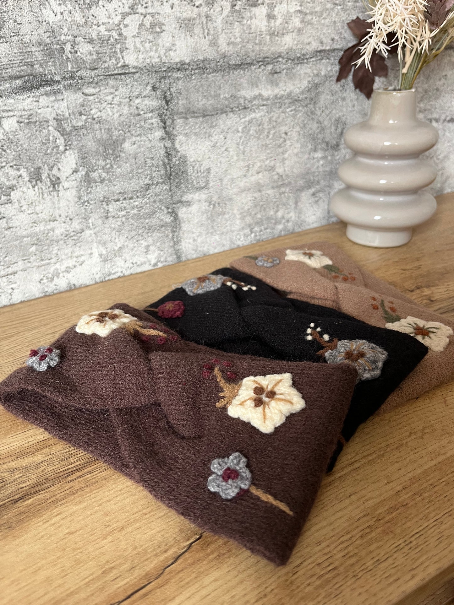 Bandeaux Hiver Broderie